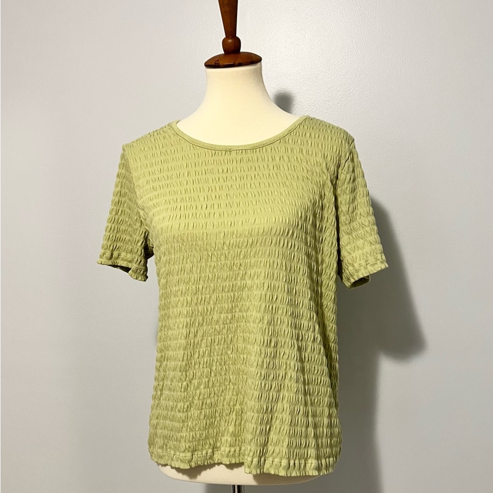 Vintage Appleseed’s Green Short Sleeve Top